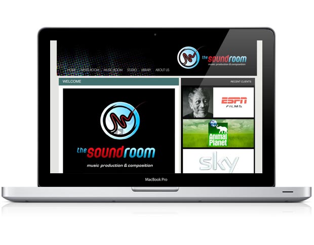 The Soundroom web