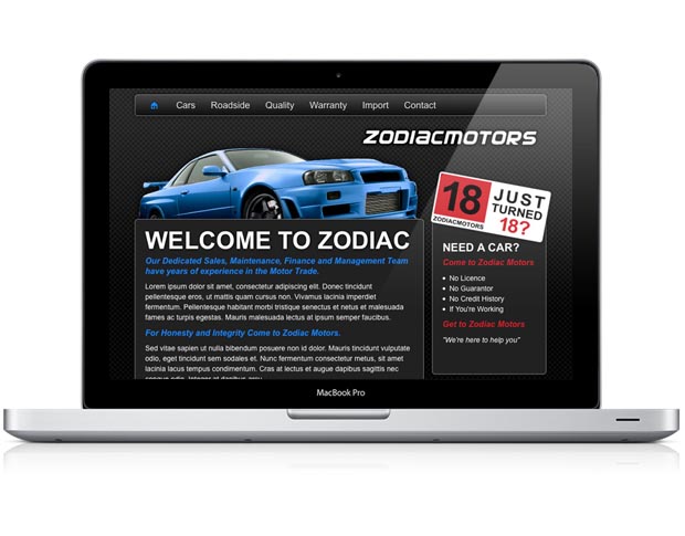 Zodiac Motors web