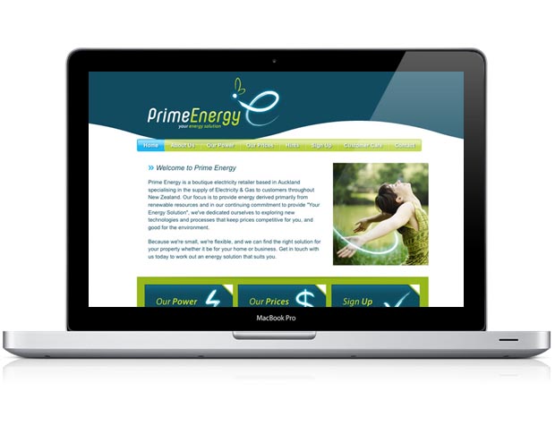 Prime Energy web